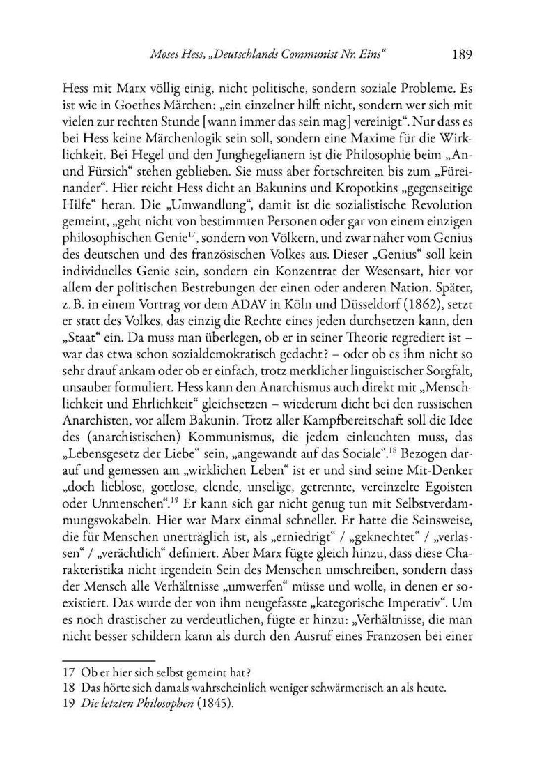 Jahrbuch 2016 des Forum Vormärzforschung FVF, Anarchismus im Vor- und Nachmärz, Seite 189