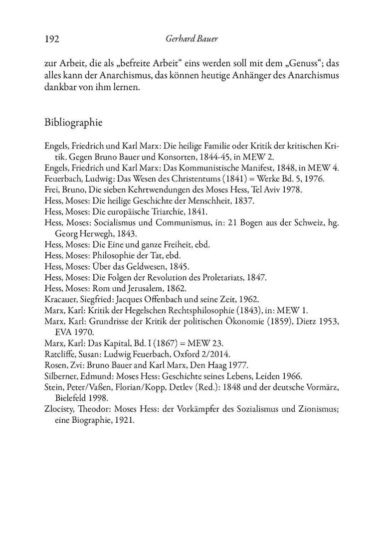 Jahrbuch 2016 des Forum Vormärzforschung FVF, Anarchismus im Vor- und Nachmärz, Seite 192